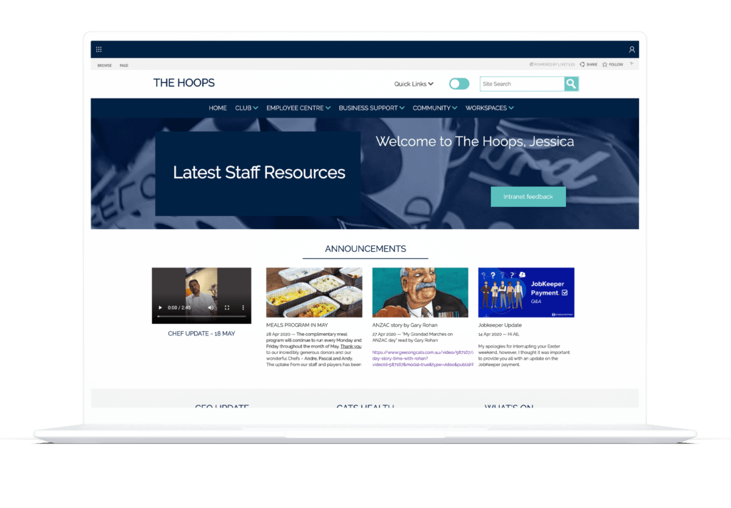 Latest Staff Resources