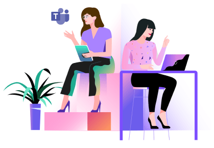 Teams example illustration