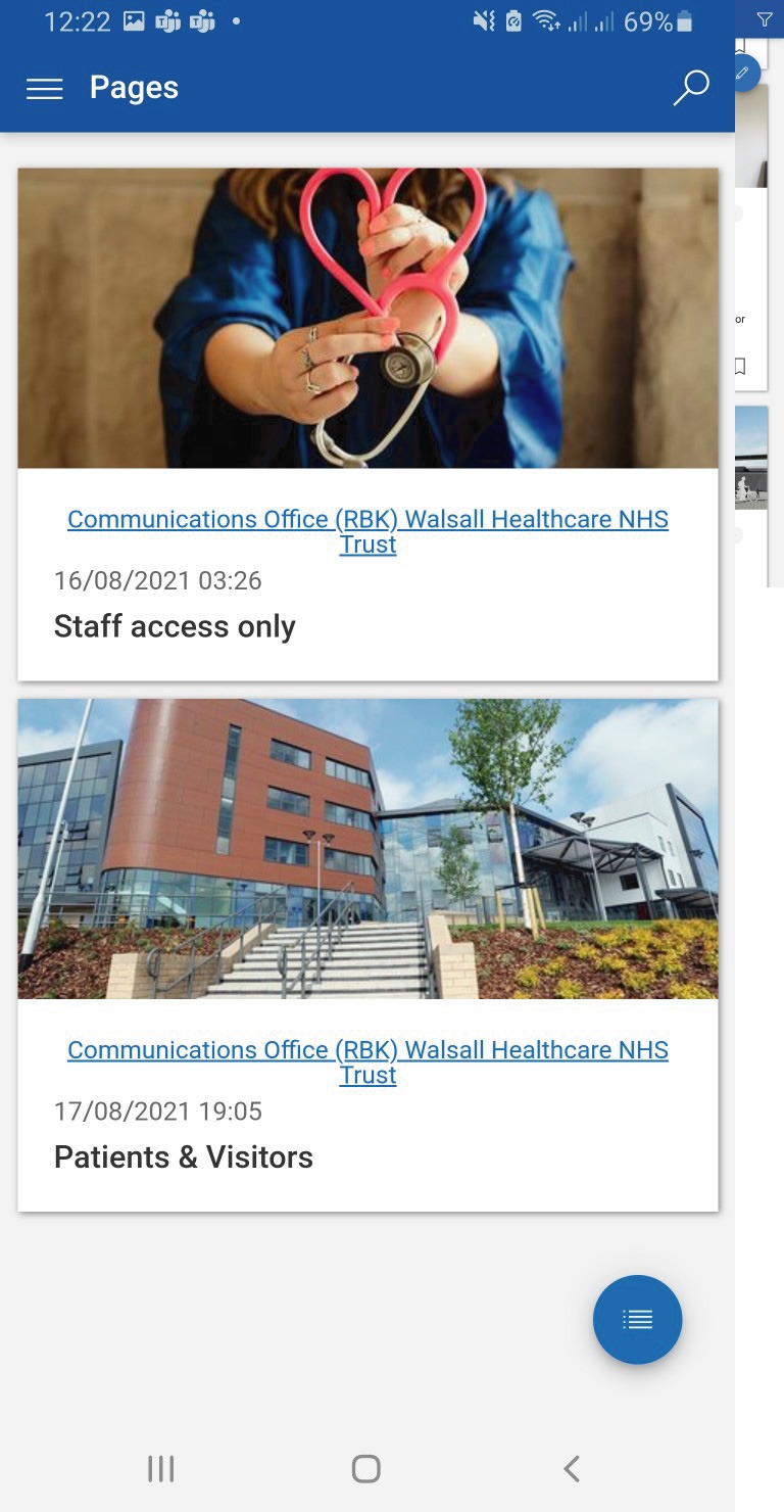 Walsall-intranet-reach-staff-news