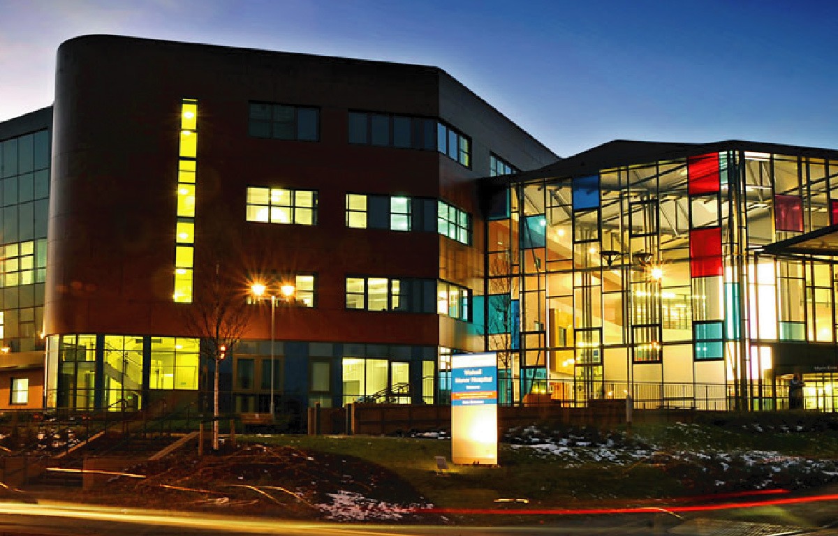 Walsall NHS Trust hospital banner